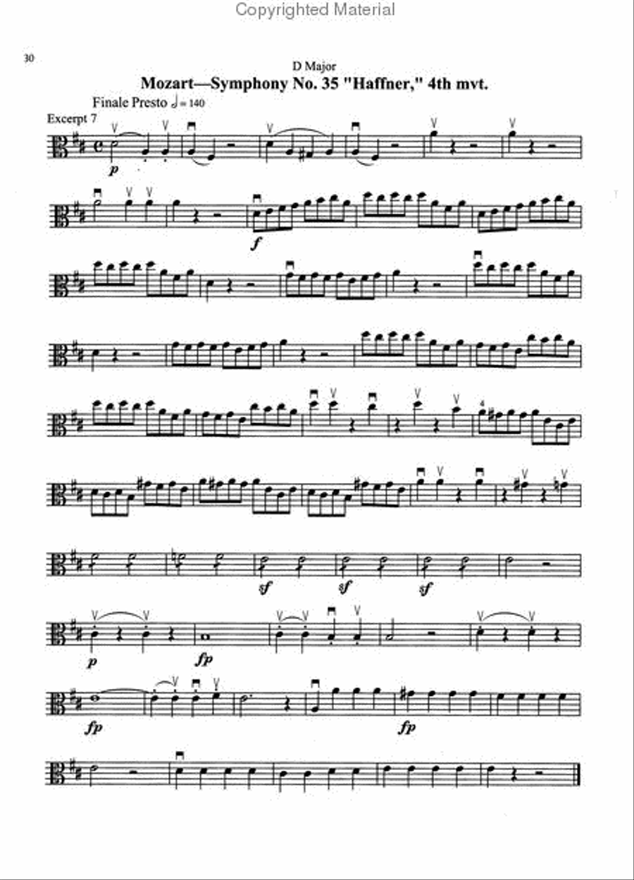 String Players' Guide to the Orchestra Chamber Orchestra scores gallery preview page 3