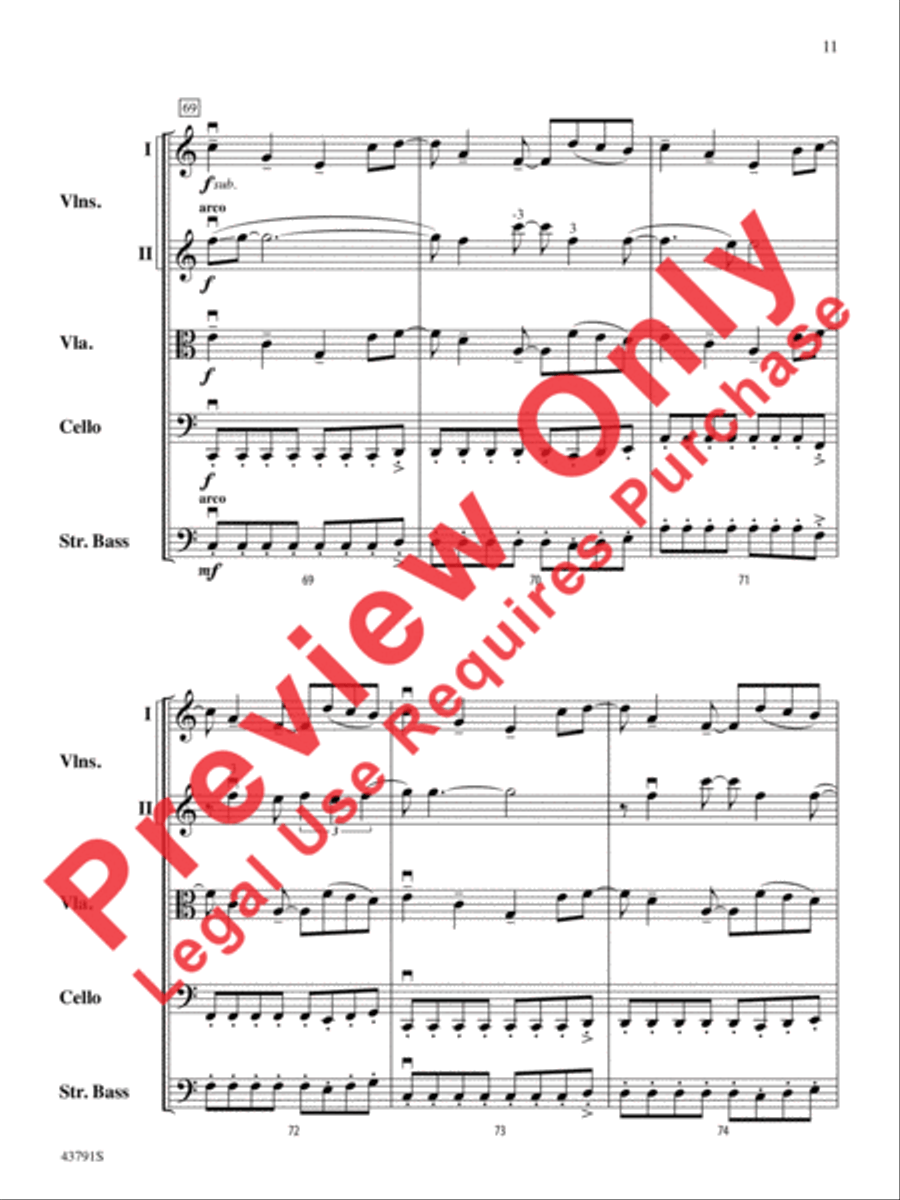 Starlight String Orchestra scores gallery preview page 28