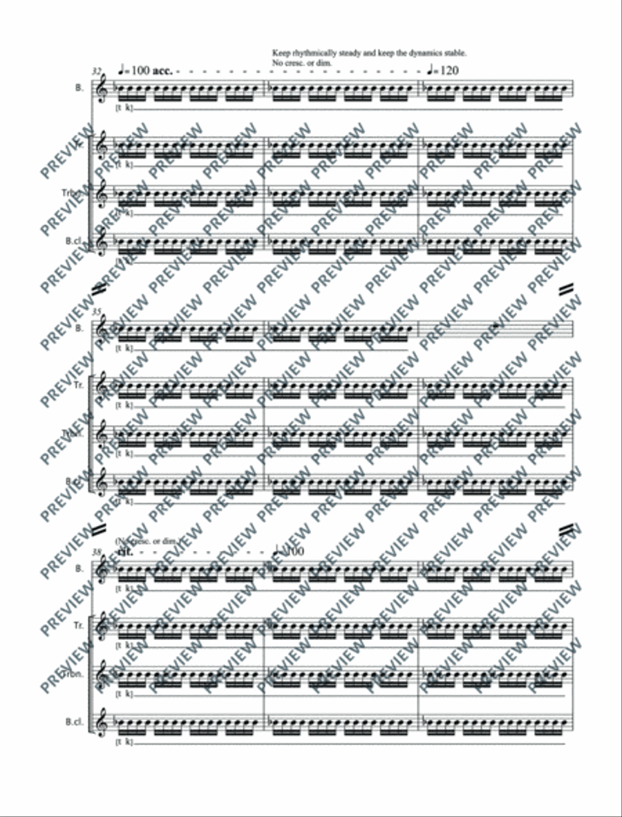 Irrational Irrational Clarinet scores gallery preview page 13