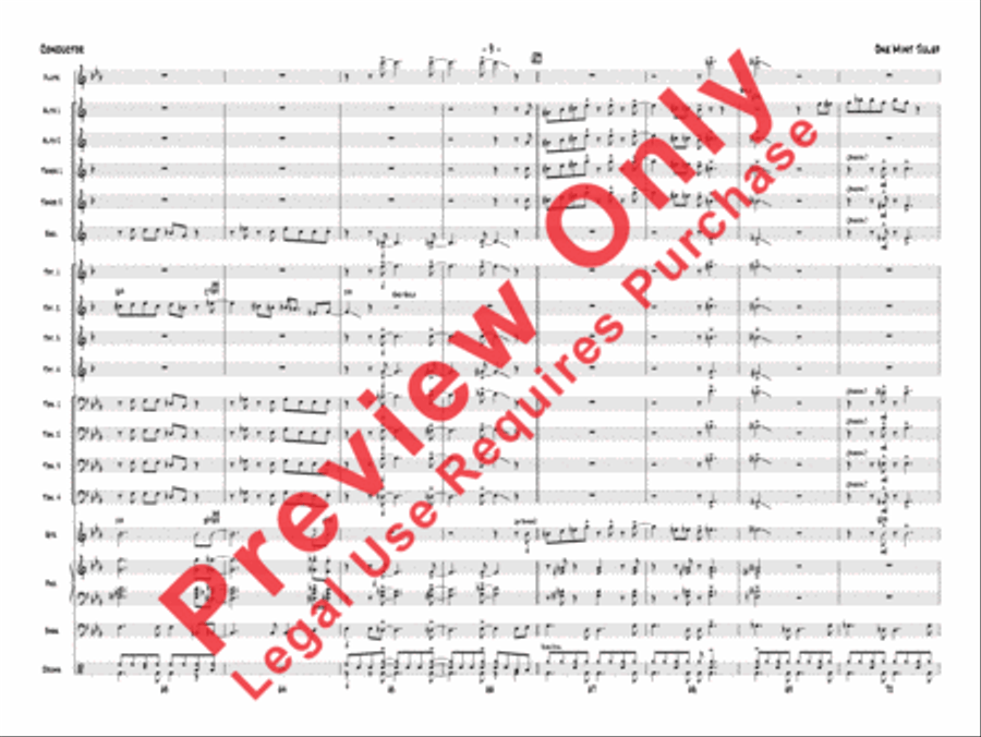 One Mint Julep One Mint Julep Jazz Ensemble scores gallery preview page 32