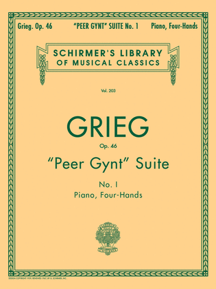 Book cover for “Peer Gynt” Suite No. 1, Op. 46