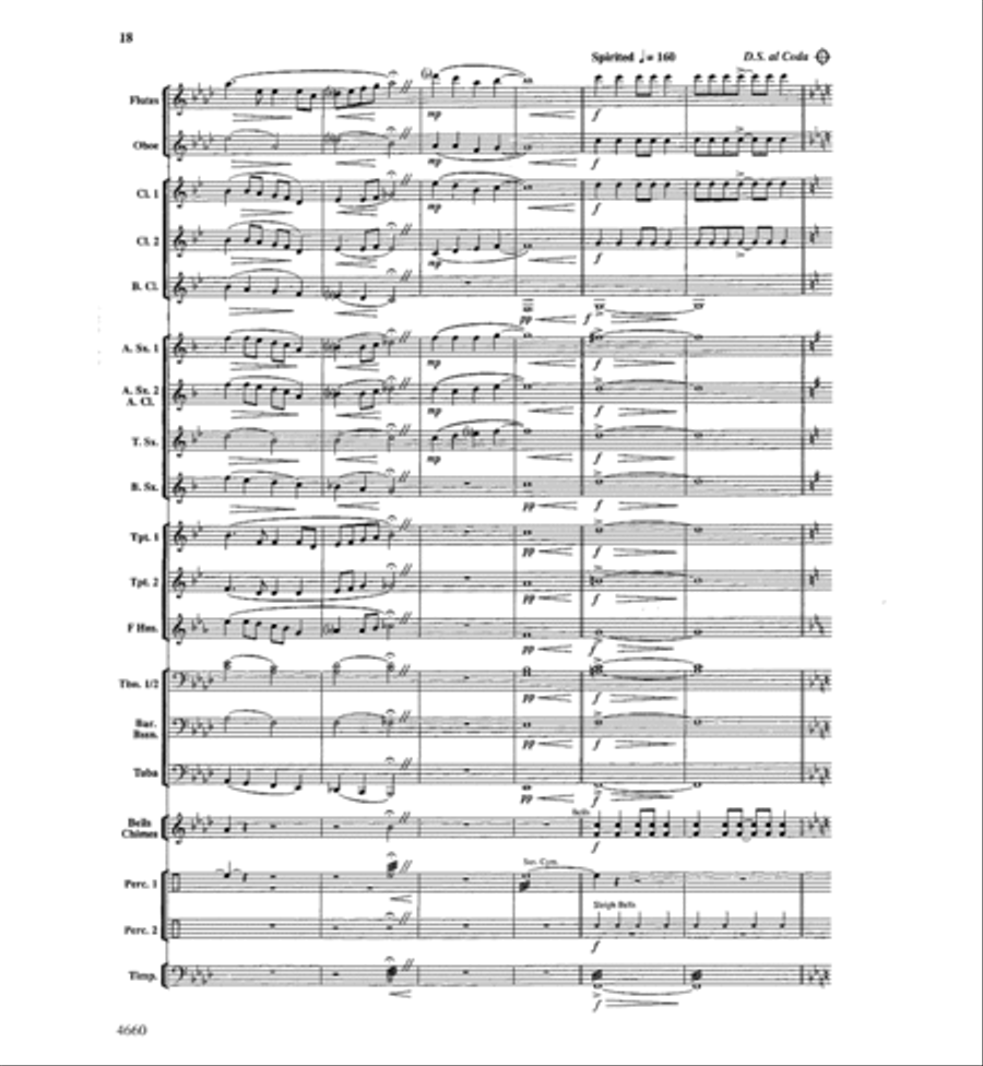 Tribute and Triumph Tribute and Triumph Concert Band scores gallery preview page 17