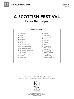 A Scottish Festival: Score