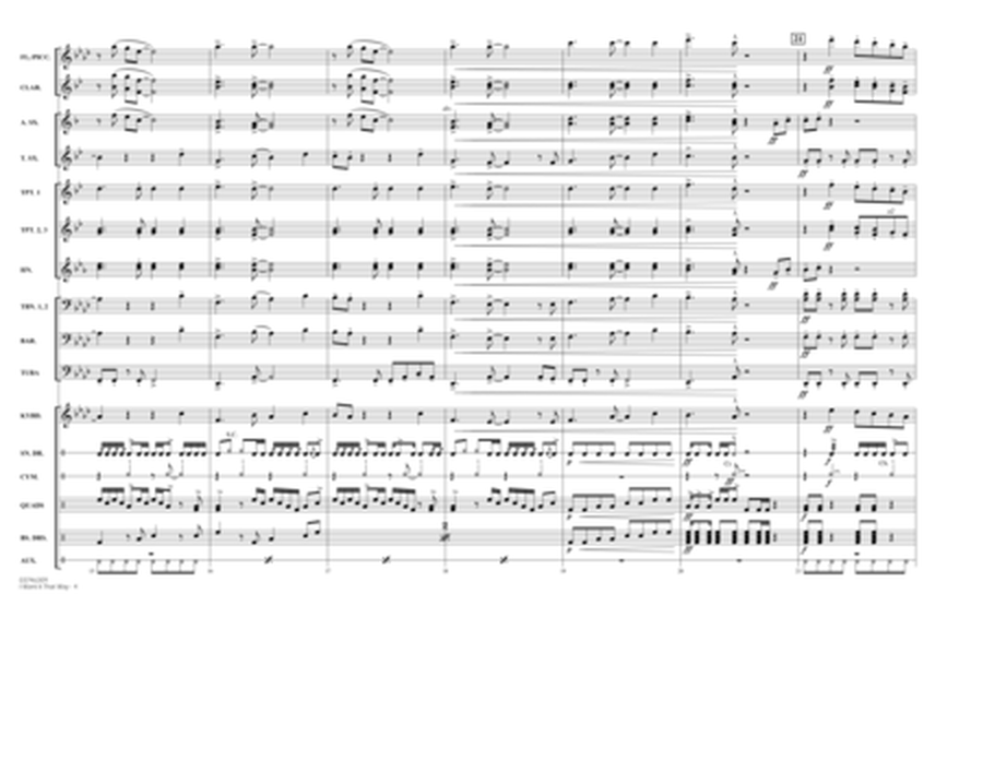 I Want It That Way (arr. Ishbah Cox) - Conductor Score (Full Score)