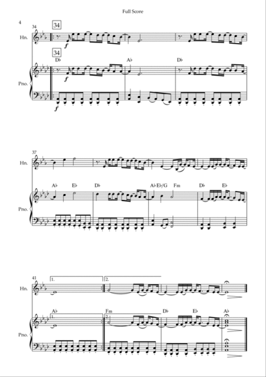 Goodness Of God Goodness Of God Horn scores gallery preview page 4