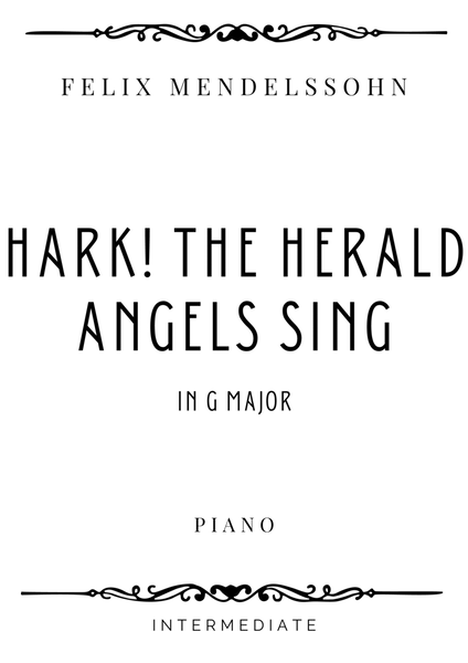 Mendelssohn - Hark! The Herald Angels Sing in G Major - Intermediate image number null