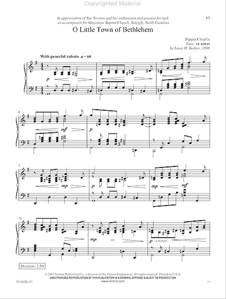 Carols We Love Piano Solo scores gallery preview page 7