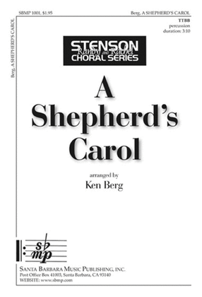 A Shepherd's Carol - TTBB Octavo