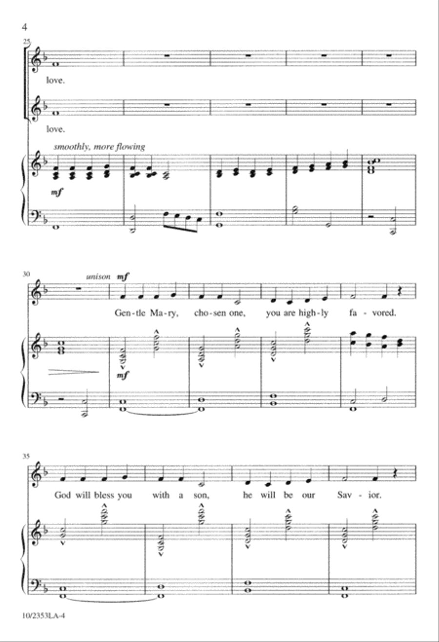 Celebrate the Promise Celebrate the Promise Unison Choir scores gallery preview page 4
