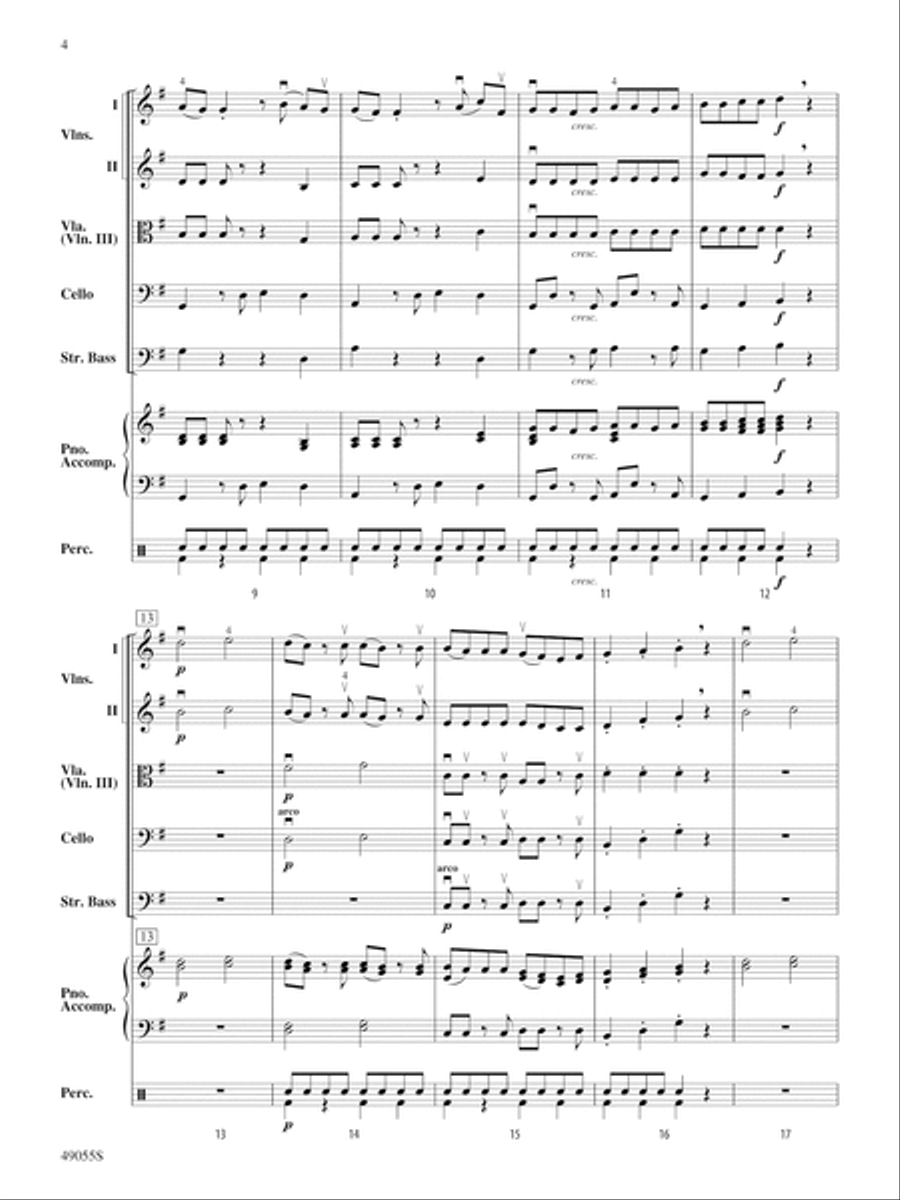 Viva Amadeus!: Score String Orchestra scores gallery preview page 4