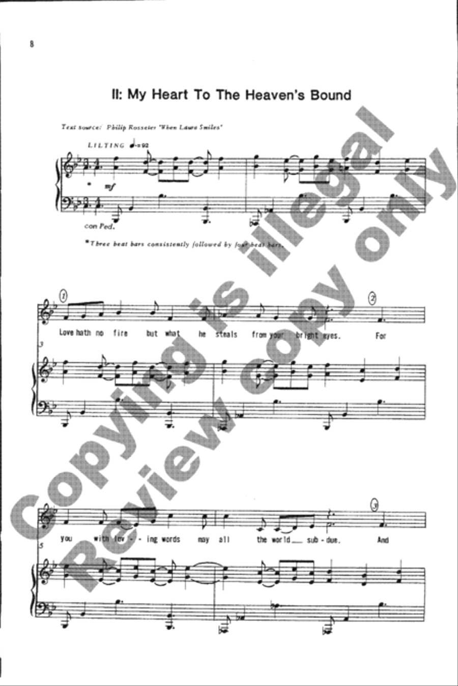Love Songs in the Round SSA scores gallery preview page 26