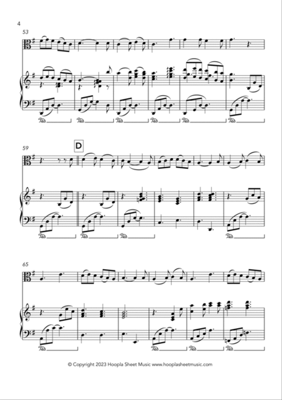Tu Scendi Dalle Stelle Viola scores gallery preview page 4