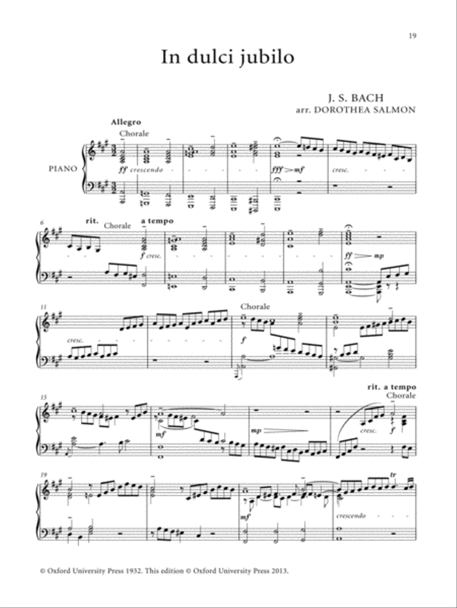 Bach Transcriptions for Piano