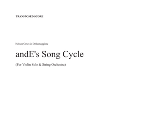 andE's Song Cycle (score & 6 parts)