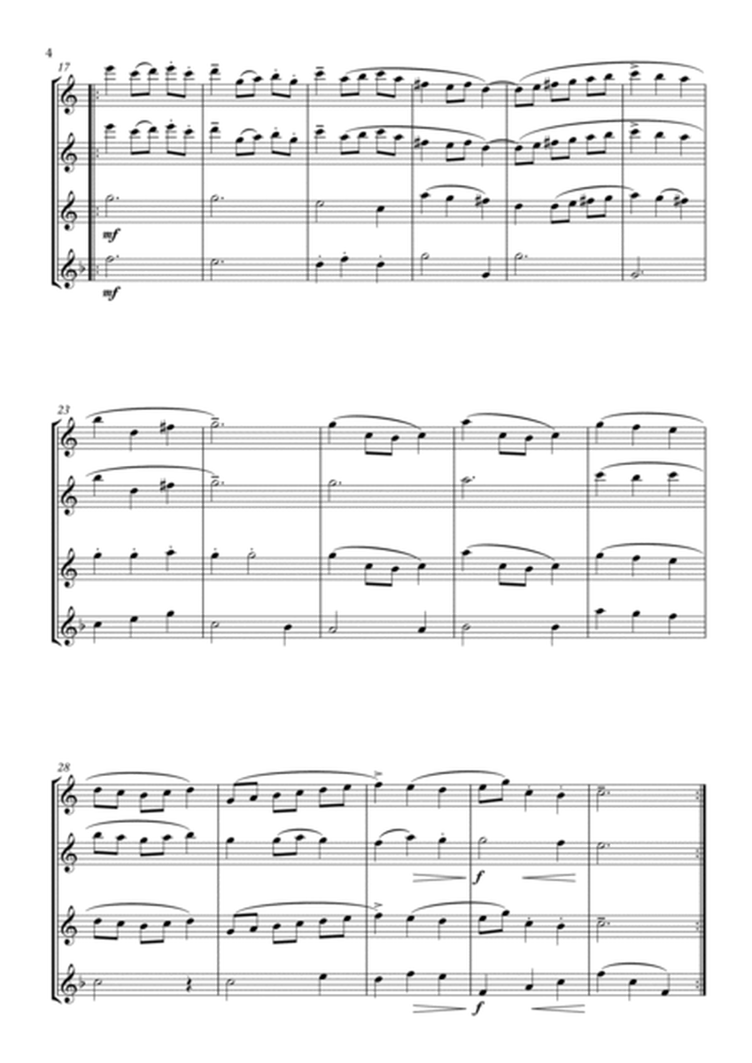 Six Classical Minuets for Flute Quartet image number null