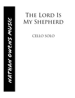 Book cover for The Lord is My Shepherd - Cello/Piano