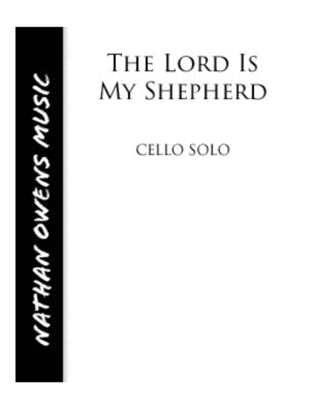 The Lord is My Shepherd - Cello/Piano