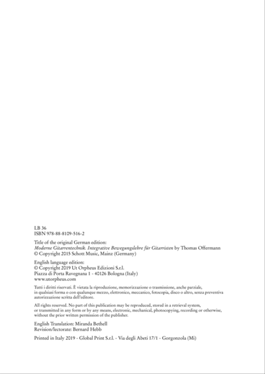 Modern Guitar Technique. Integrative Movement Theory for Guitarists School and Community scores gallery preview page 3