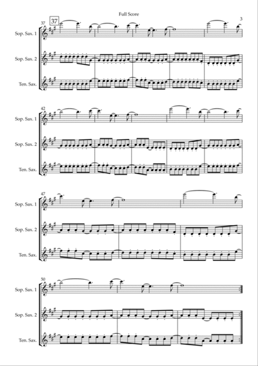 Clarity Clarity Woodwind Trio scores gallery preview page 3