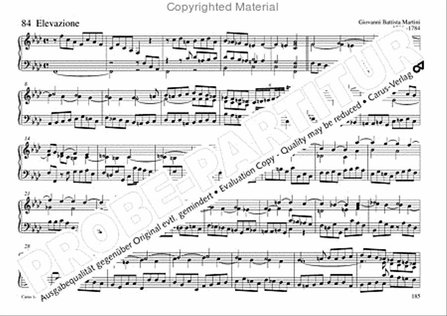 Freiburger Orgelbuch: Stammteil Organ Solo scores gallery preview page 186