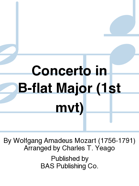 Concerto in B-flat Major (1st mvt)