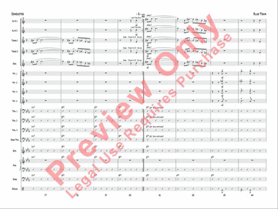 Blue Train Blue Train Jazz Ensemble scores gallery preview page 11