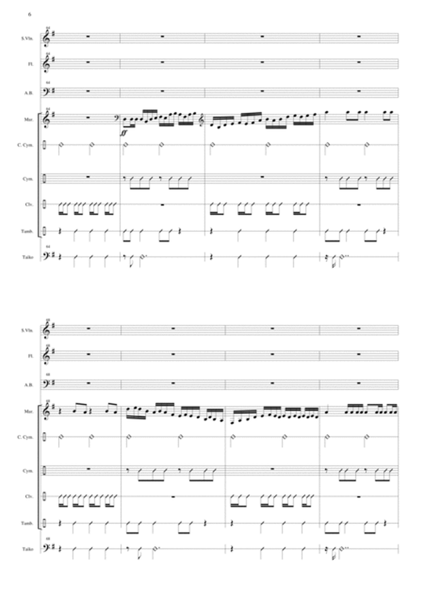 Chinese new year celebration for large ensemble (score and parts) image number null