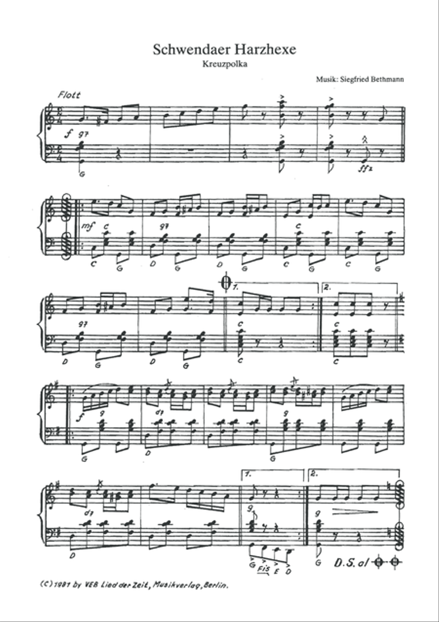 Schwendaer Harzhexe Schwendaer Harzhexe Accordion scores gallery preview page 3