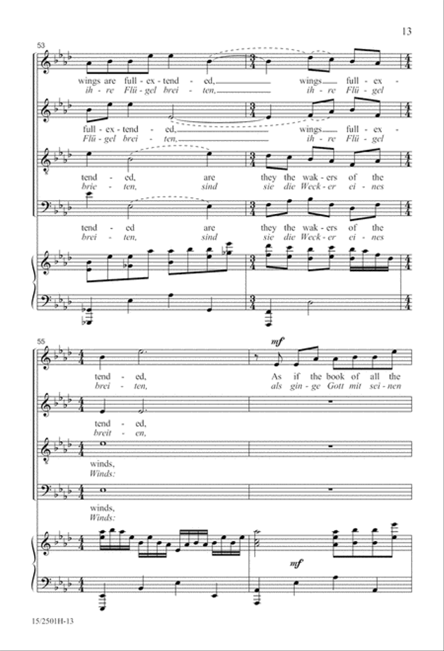 The Angels (Die Engel) The Angels (Die Engel) 4-Part scores gallery preview page 14
