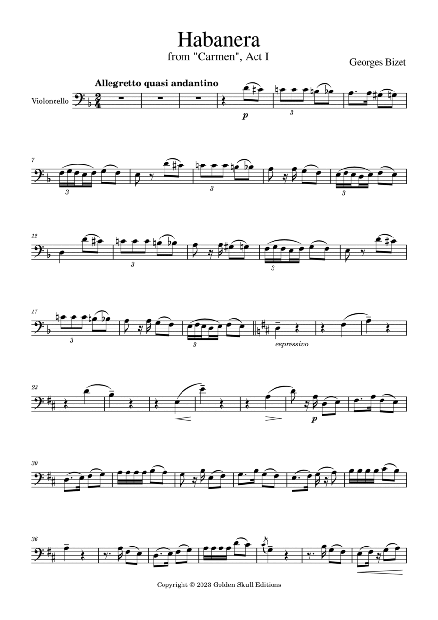 Habanera from 
