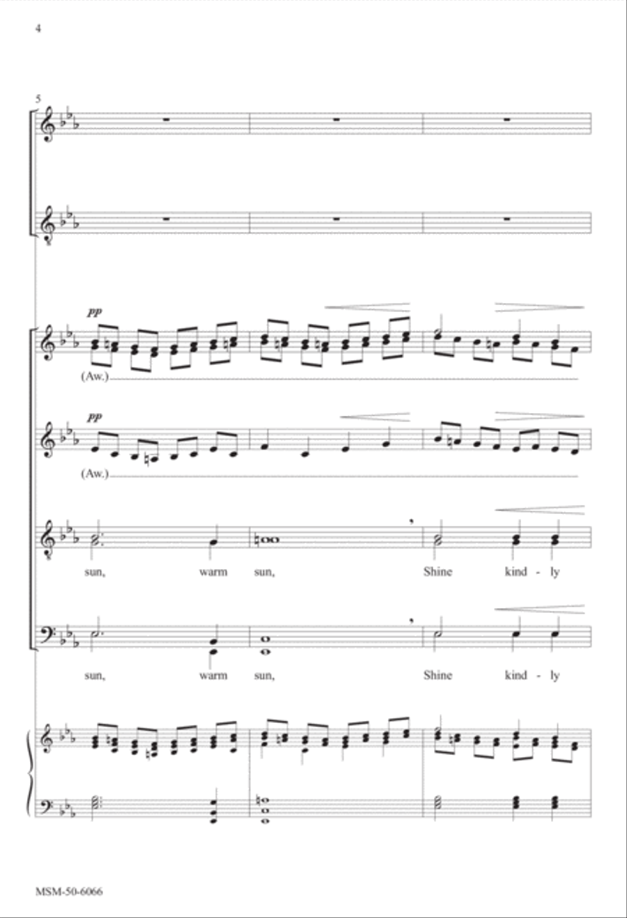 The Souls of the Righteous 4-Part scores gallery preview page 4