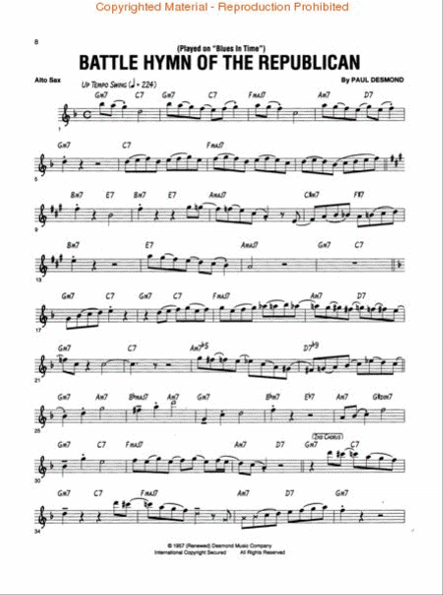 Desmond saxophone deals