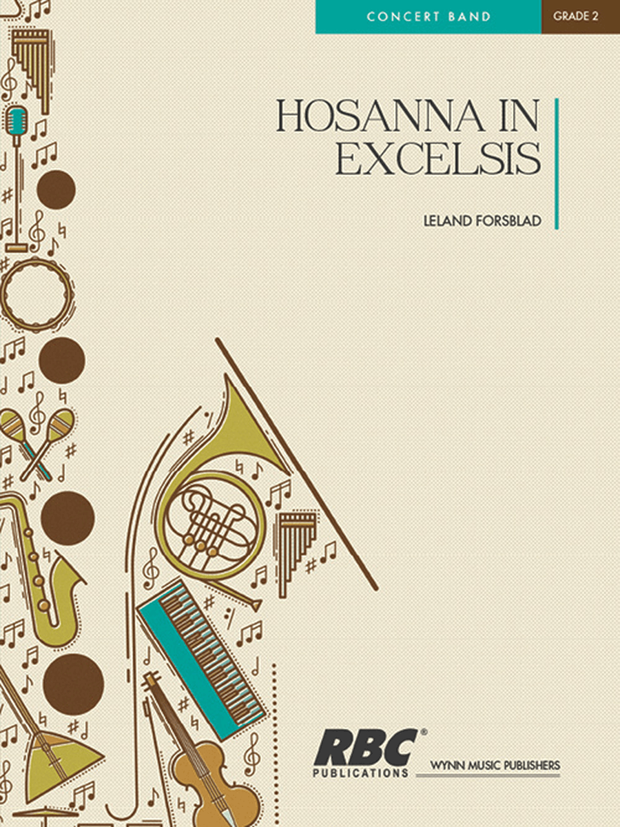 Hosanna In Excelsis Concert Band scores gallery preview page 1