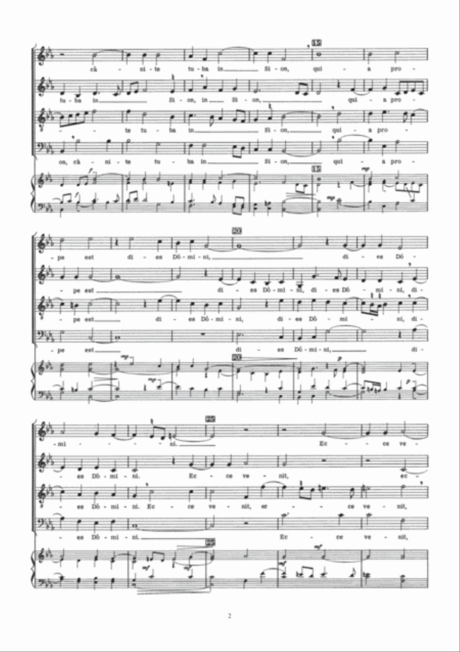 Canite Tuba Canite Tuba Choir scores gallery preview page 2