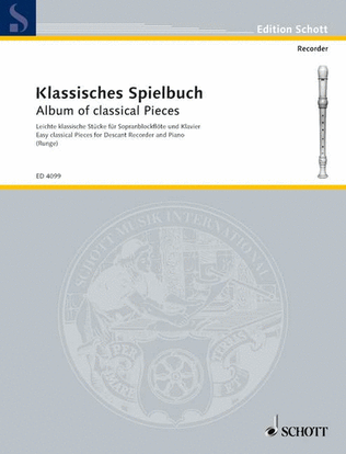 Book cover for Album of classical Pieces