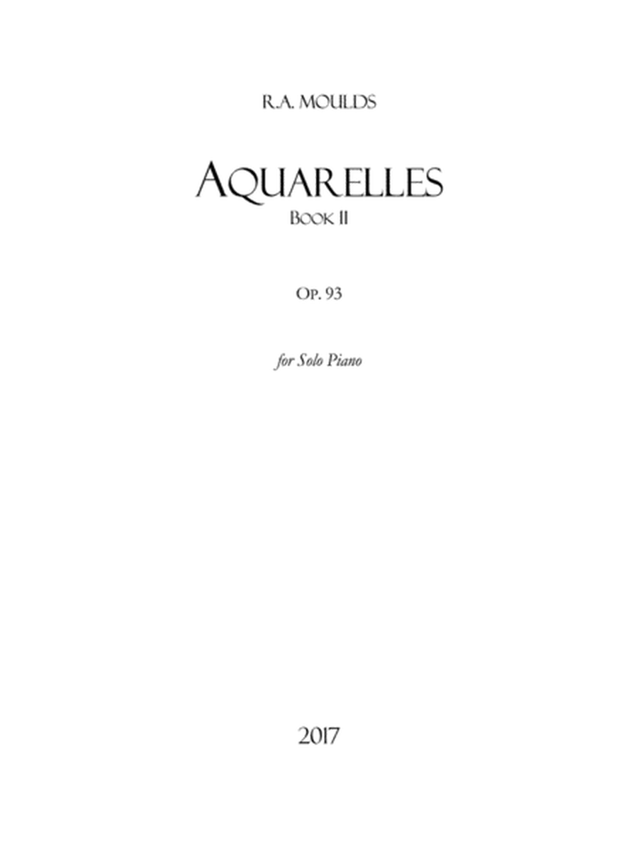 Aquarelles, Book 2 (Op. 93, 2017) image number null