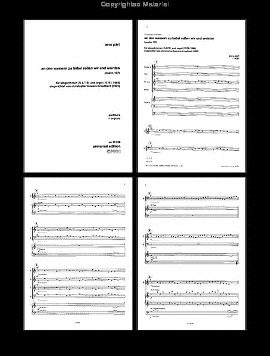 Collected Choral Works Collected Choral Works Choir scores gallery preview page 2