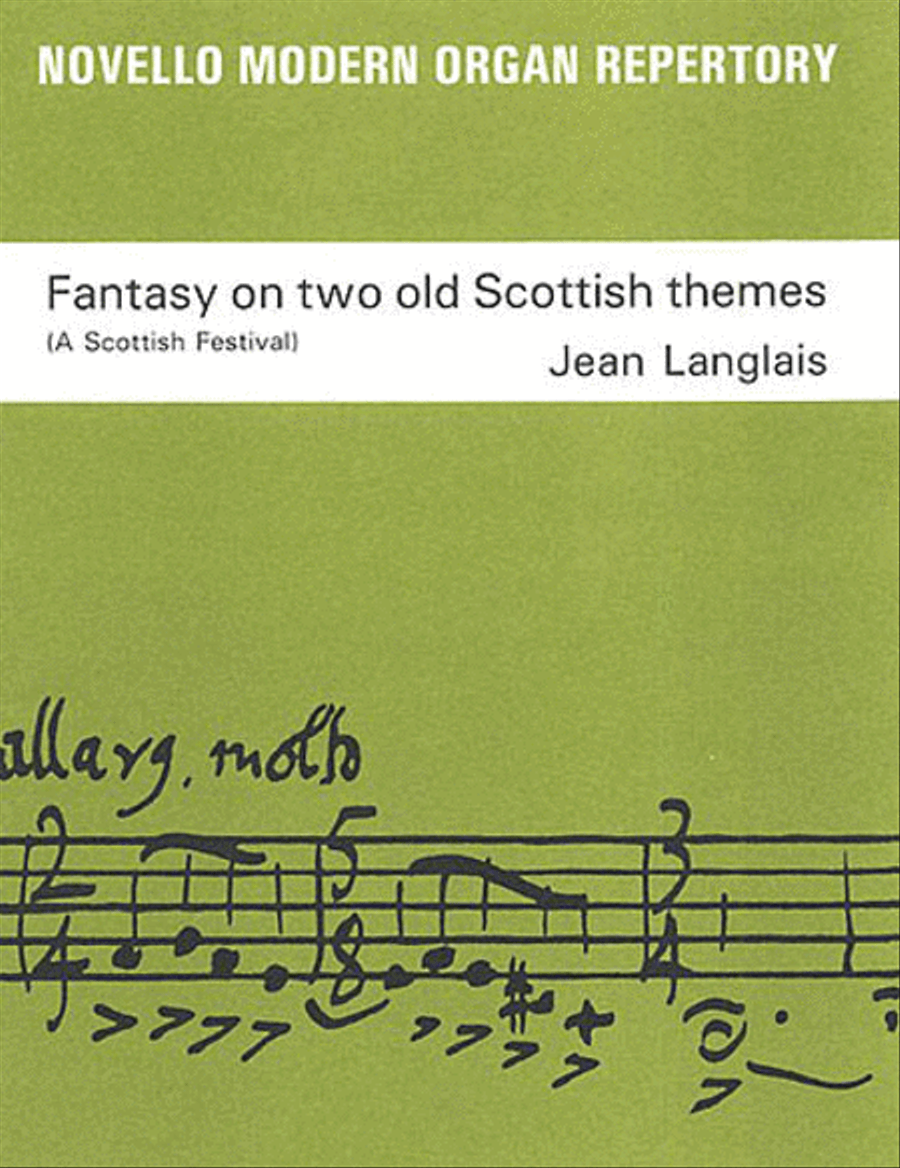 Jean Langlais: Fantasy On Two Scottish Themes Op.237 Organ scores gallery preview page 1