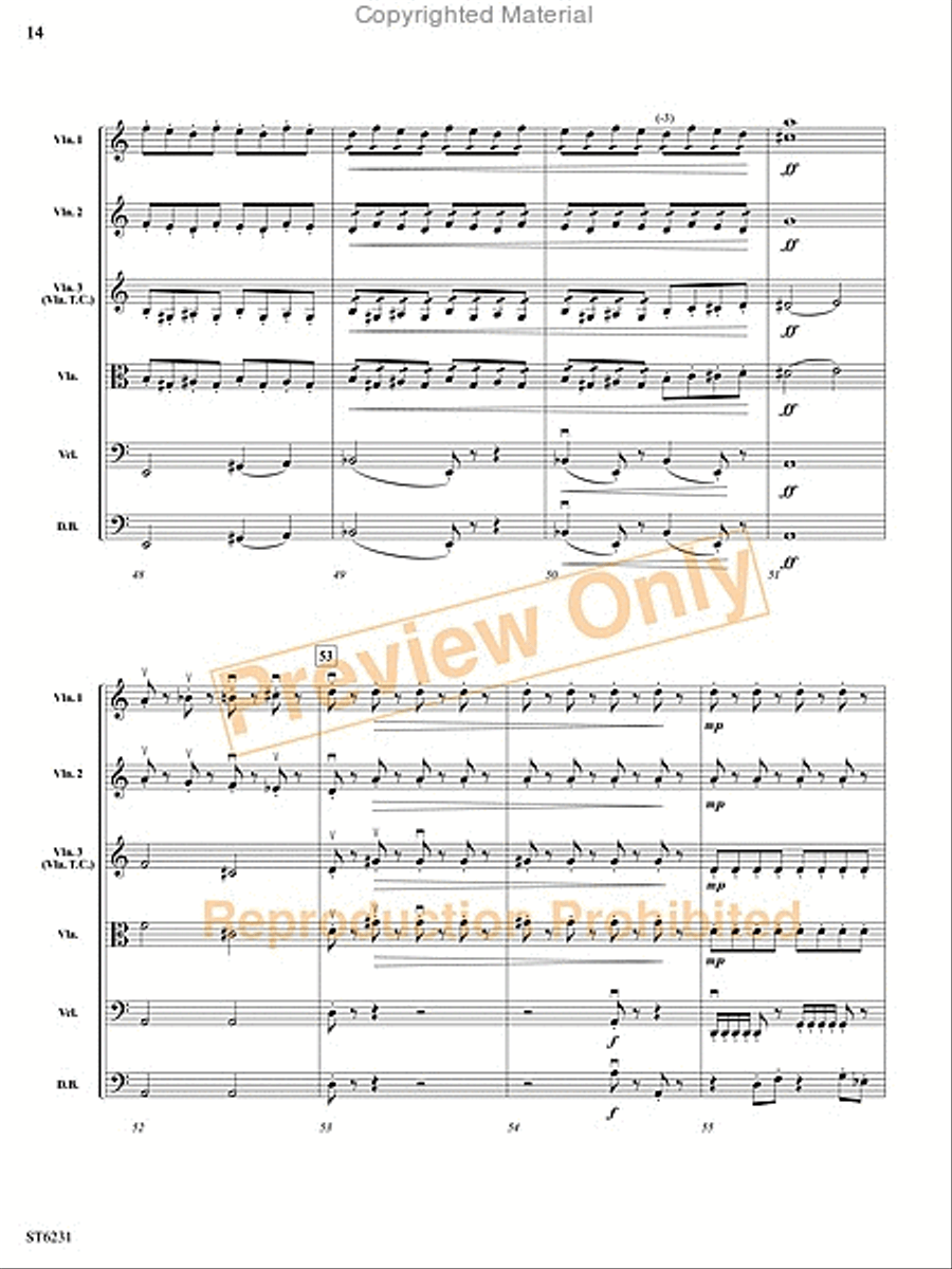 What Dreams May Come String Orchestra scores gallery preview page 13