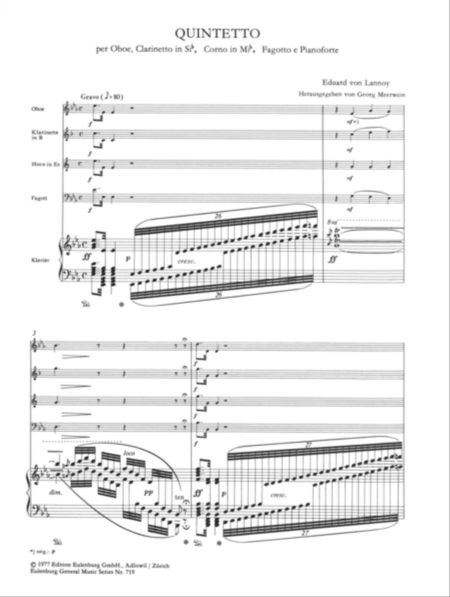 Quintet Piano scores gallery preview page 2