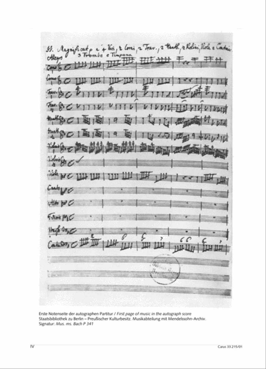 Magnificat Magnificat 4-Part scores gallery preview page 5