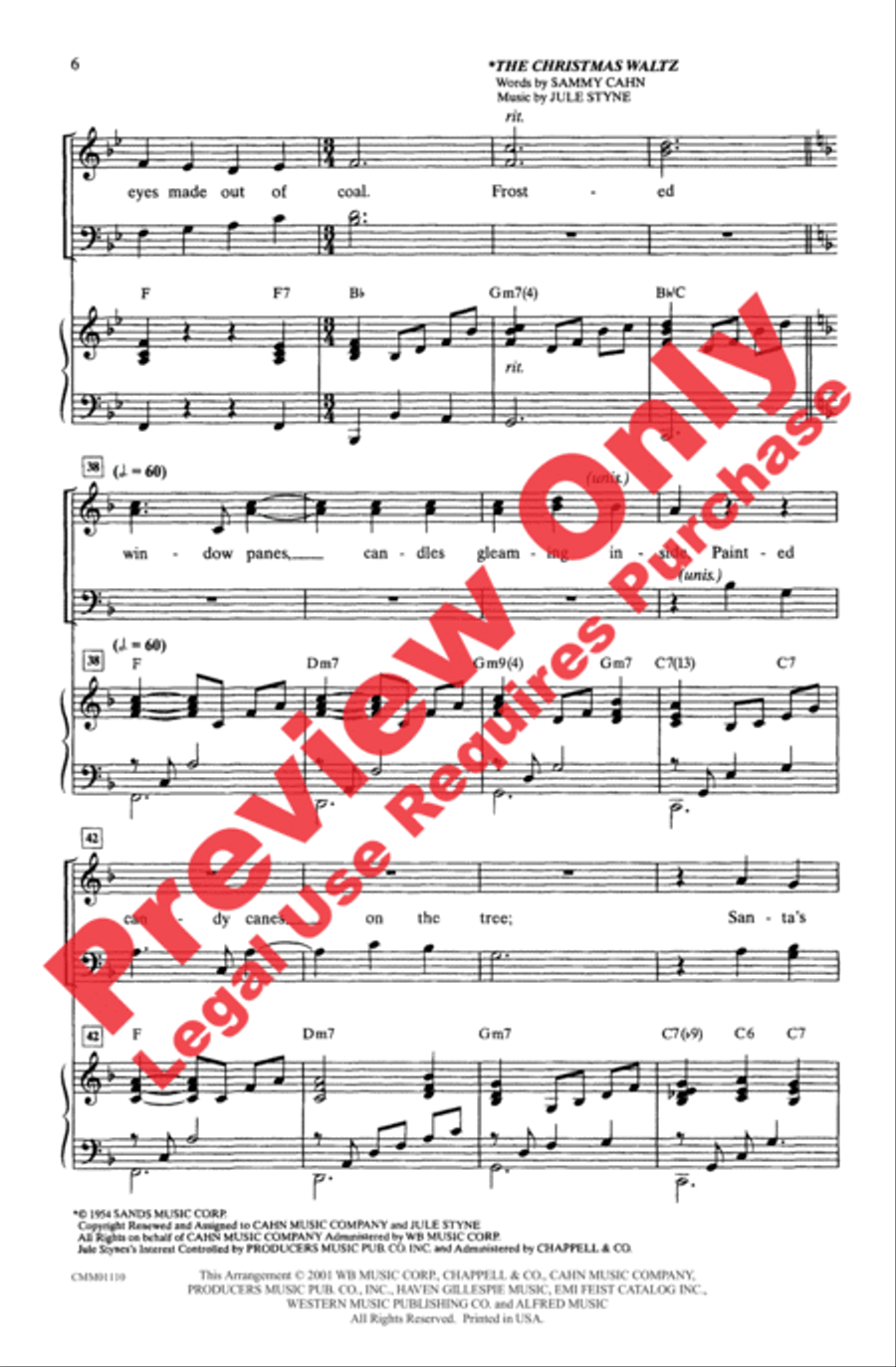 A Bit of Holiday Cheer A Bit of Holiday Cheer 4-Part scores gallery preview page 6