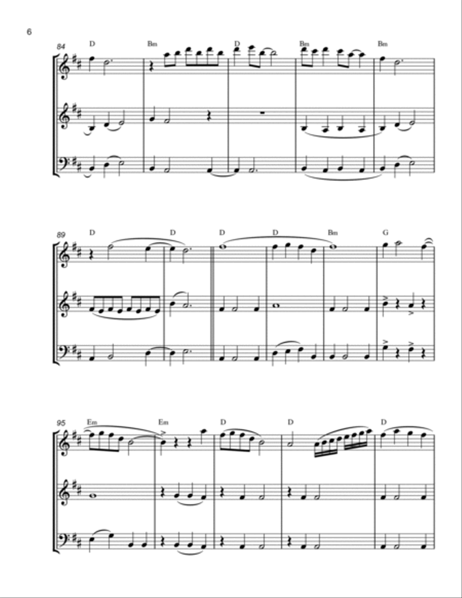 International Players Anthem (I Choose You) String Duet scores gallery preview page 6