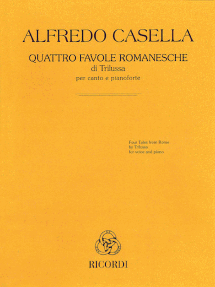 Four Tales from Rome by Trulissa Voice Solo scores gallery preview page 1