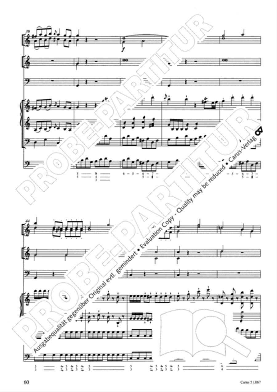 Church Sonatas Collection / Songbook scores gallery preview page 61