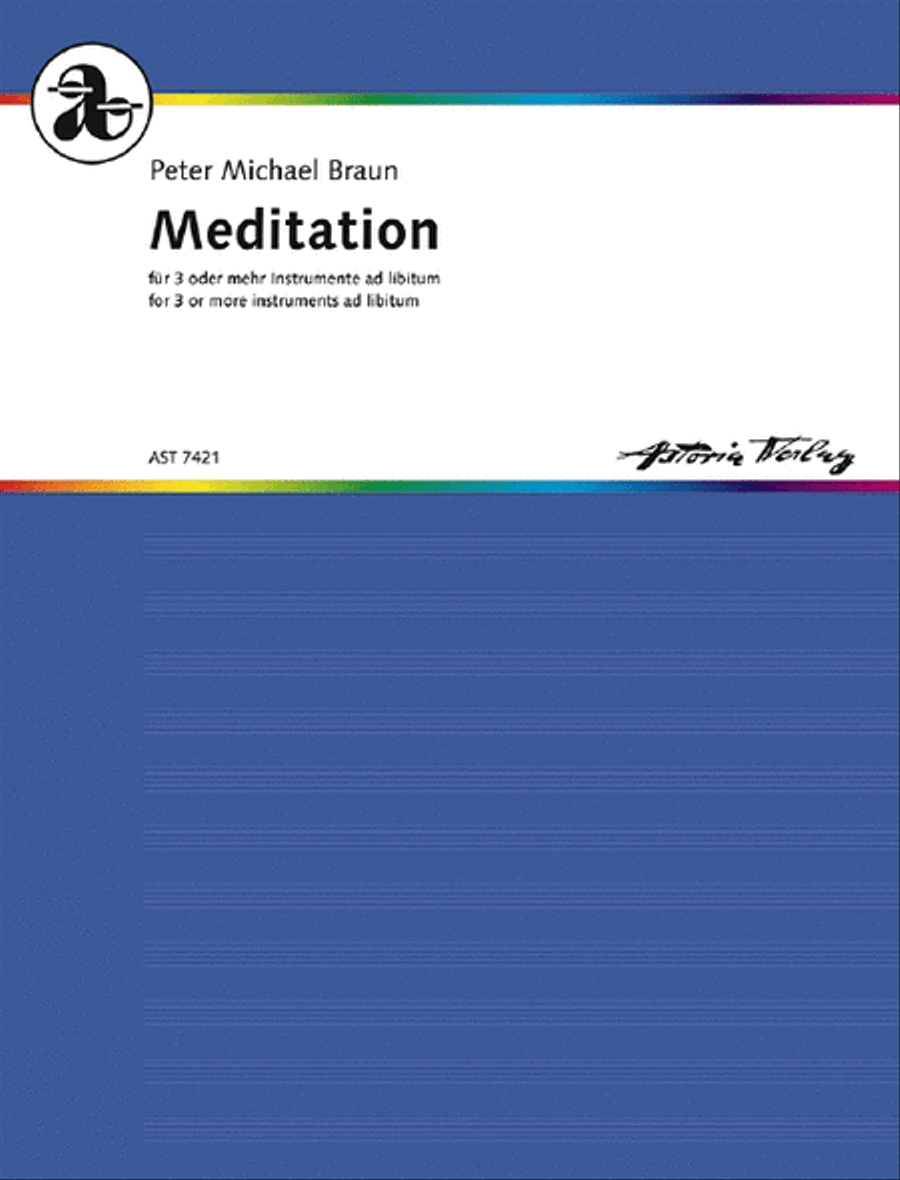 Meditation Voice scores gallery preview page 1