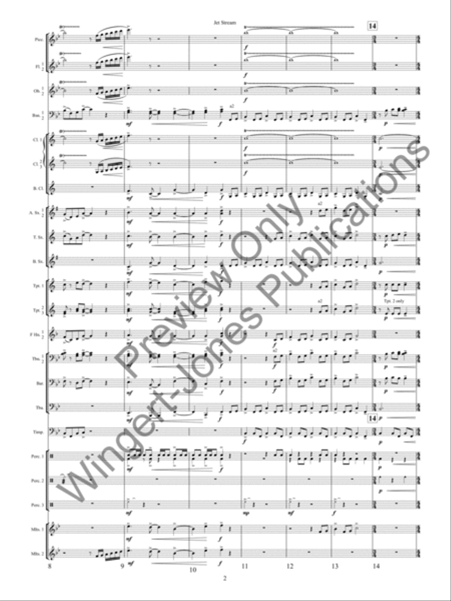 Jet Stream Concert Band scores gallery preview page 5