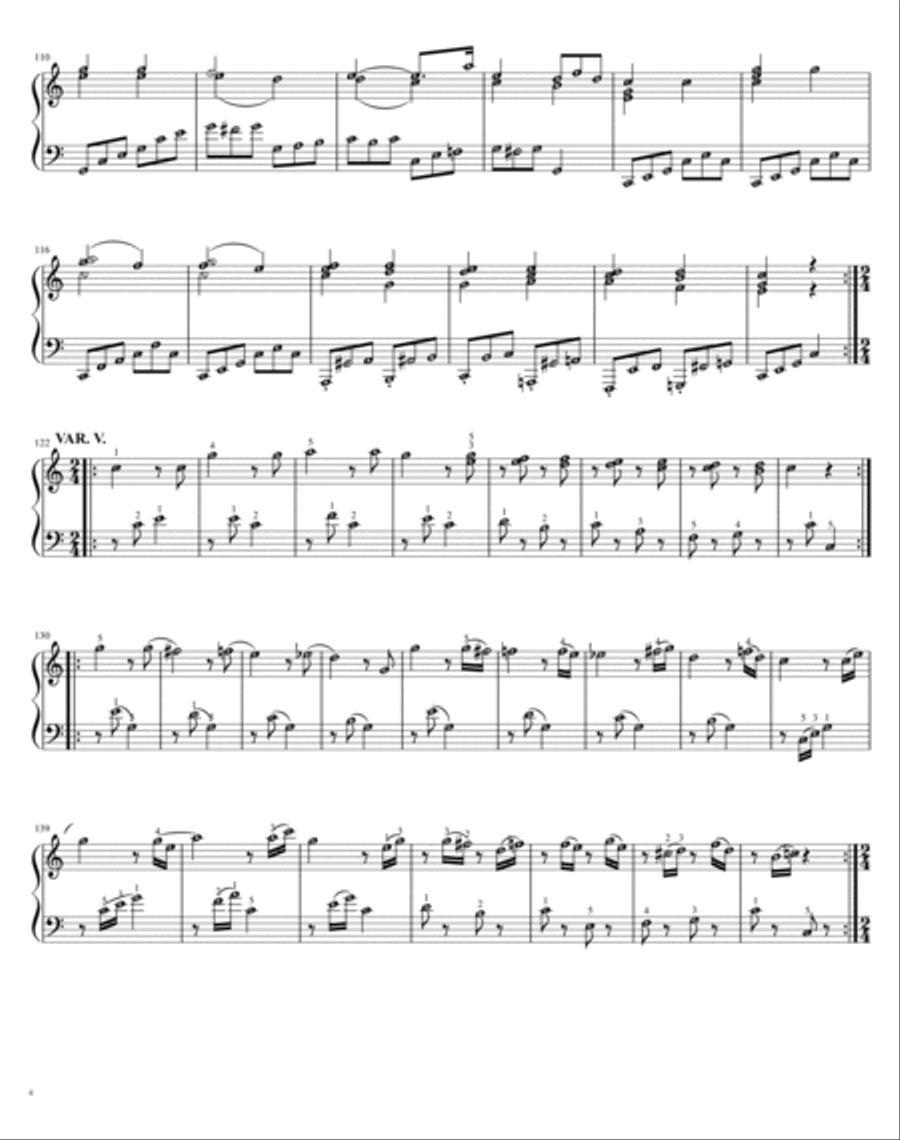 Variations on Twinkle Twinkle Little Stars 