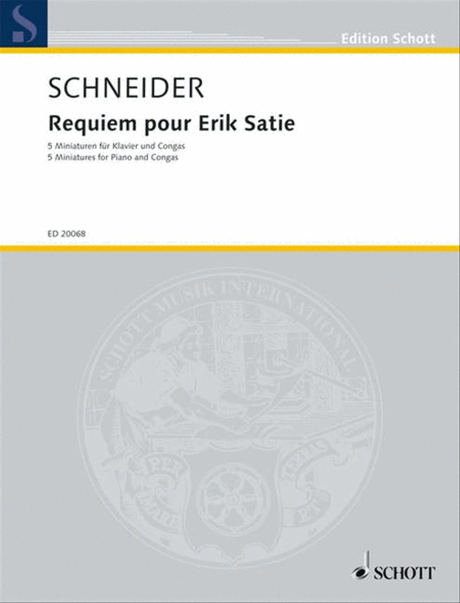 Requiem pour Erik Satie Piano scores gallery preview page 1