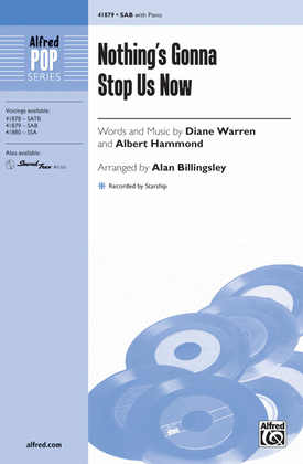 Book cover for Nothing's Gonna Stop Us Now